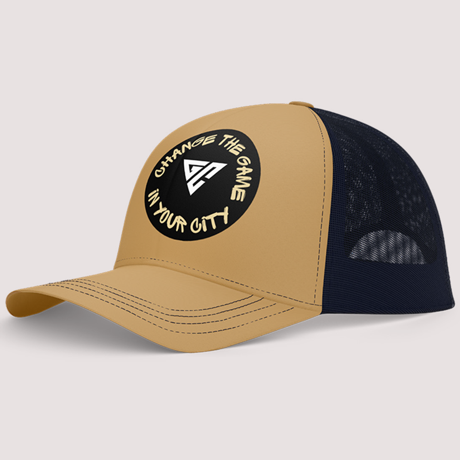 Change the Game Trucker Hat - Side